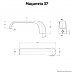Fechadura Inox Interna 1810/37 41894 - STAM