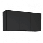 Armário Aéreo Cozinha MDF Cisne Preto 120 - COZIMAX