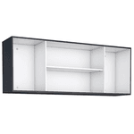 Armário Aéreo Cozinha MDF Cisne Preto 150 - COZIMAX