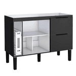 Gabinete Cozinha MDF Cisne Preto 120 - COZIMAX
