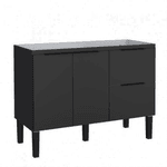 Gabinete Cozinha MDF Cisne Preto 120 - COZIMAX