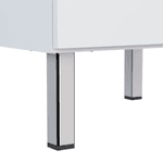 Gabinete Cozinha Aço Gaia Flat Branco 200 - COZIMAX