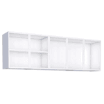 Armário Aéreo Cozinha Aço Júpiter Flat Branco 180 - COZIMAX