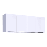 Armário Aéreo Cozinha Aço Júpiter Flat Branco 150 - COZIMAX