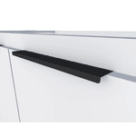 Gabinete Cozinha Aço Júpiter Flat Preto 120 - COZIMAX