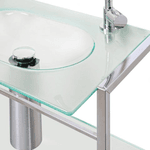 Lavabo Inox Incolor 58,5 cm 948 - CRIS METAL