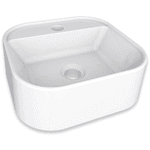 Kit Gabinete Banheiro Aço Pequi Preto 60 C/Tampo MDF + Espelheira + Cuba Branca - COZIMAX