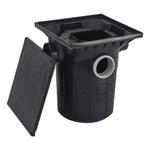 Caixa De Gordura Com Cesto De Limpeza 20L PREMIUM - METASUL
