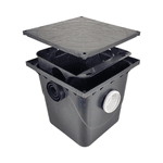 Caixa de Gordura Com Cesto de Limpeza Standard 20L - METASUL
