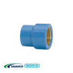 Luva Solda / Rosca Bucha Latão Azul 32mm X 1" - AMANCO 