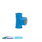 Te Solda / Rosca Bucha Latão Azul Redução 25mmX3/4" - AMANCO