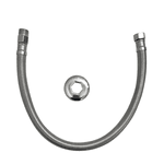 Engate Flexível Trançado Inox 60CM FLEX60-IN - FLVX HIDRO