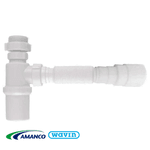 Sifão Sanfonado Copo Universal - AMANCO