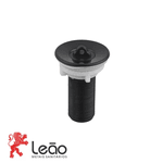 Válvula Lavatório De Plástico ABS Preto 1503 6380 - LEÃO METAIS