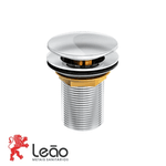 Válvula Click Tanque Cromada 1.1/4" 1632 PRATIC 5546 - LEÃO METAIS