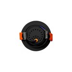 Spot Embutir Redondo EASYLED PRETO 8,5cm 5W 6500k - BRONZEARTE