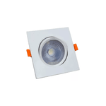 Spot Embutir Quadrado EASYLED DECOR 90X32mm 5W 6500K - BRONZEARTE