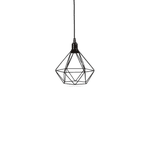 Luminária Armado Diamante Preto 22X17 REF30131 - NOBRE