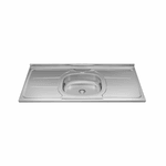 Pia Inox Concreto 120x53 C/Cuba N°4 - GHELPLUS