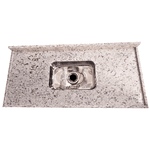 Pia Granito C/Cuba Perlino 120x55 - LEGG