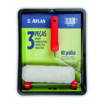 Kit Pintura Prático Com 3 Peças AT2001 - ATLAS