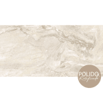 Piso Retificado Polido Ágata Beige 60X120 A-LB 2.16M² - FORMIGRES PREMIUM