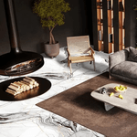 Piso Retificado Polido Bianco Supreme 82X82 A-LC 2,70M² - ROCHA PRIME