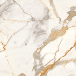 Piso Retificado Polido Calacata Gold 85X85 A-LW 2,14M² - LUME