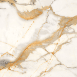 Piso Retificado Polido Calacata Gold 85X85 A-LW 2,14M² - LUME