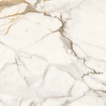 Piso Retificado Polido Calacata Gold 85X85 A-LW 2,14M² - LUME