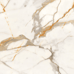 Piso Retificado Polido Calacata Gold 85X85 A-LW 2,14M² - LUME