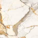 Piso Retificado Polido Calacata Gold 85X85 A-LW 2,14M² - LUME