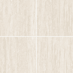 Piso Retificado Polido Travertino Bege 81X81 A-LB 1,97M² - FORMIGRES PRIME