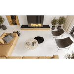 Piso Retificado Polido Marmo Bianco 60X60 A-LW 2,47M² - LUME
