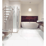 Piso Retificado Acetinado 600000 Branco 60X60 A-LZ 2,50M² - LUME