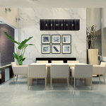Porcelanato Retificado Esmaltado Polido Taupo Water 70x70 2,44m² - DURAGRES 