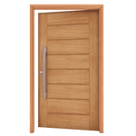 Porta Madeira Almofadada Maciça Pivotante PAP41 210x100cm