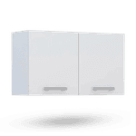Armário de Cozinha Aéreo Aço Venus Flat 100cm Branco