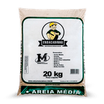 Areia Lavada Média 20KG/Saco