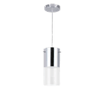 Pendente First Cr P/ 1 Lampada E27 10x23