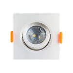 Spot embutir Quadrado Easyled 7,5cm 3W 3000K