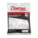 Separa Nivela 2,0mm C/50un Branco - CORTAG