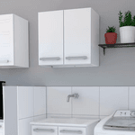 Armário Aéreo Aço Vênus Flat Branco 60cm - COZIMAX