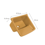 Tanque De Plástico TQ-2 58 Cm Caramelo - ASTRA