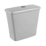 Vaso Com Caixa Acoplada Sabará Cinza - ICASA