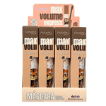 MÁSCARA MARROM PARA CÍLIOS MAX VOLU 24H FEBELLA