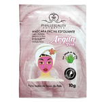 MÁSCARA FACIAL ESFOLIANTE ARGILA ROSA PHÁLLEBEAUTY 10G
