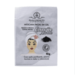 MÁSCARA FACIAL ESFOLIANTE CARVÃO ATIVADO PHÁLLEBEAUTY 