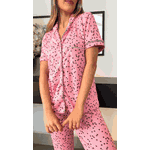 Pijama Americano Botões Luisa