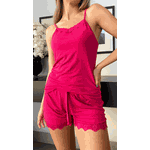 Pijama Carol Visco Premium Pink